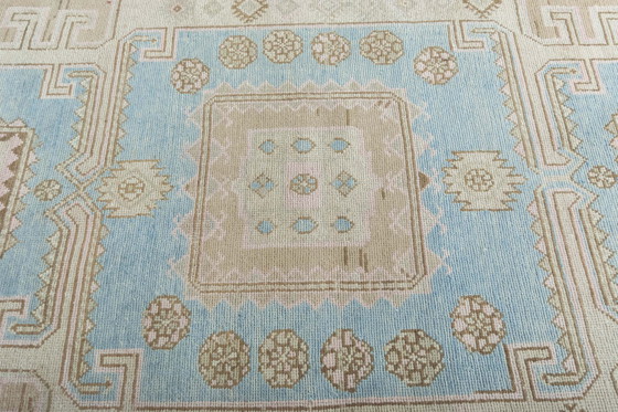 Image 1 of Hand-knotted Vintage Royal Rug - 201 X 136 Cm - Pastel Shades With Oriental Flair