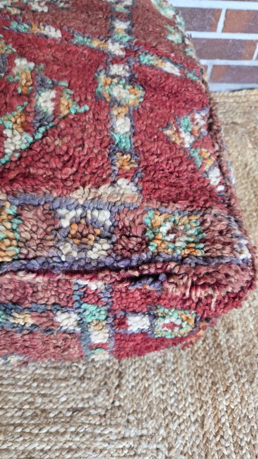 Vintage Poef – hockers en poefs, Textile, Wool (photo 2 of 5)