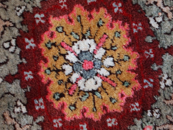 Image 1 of Runner turco Oushak vintage fatto a mano, 110 cm x 340 cm, anni '40 - 1C515
