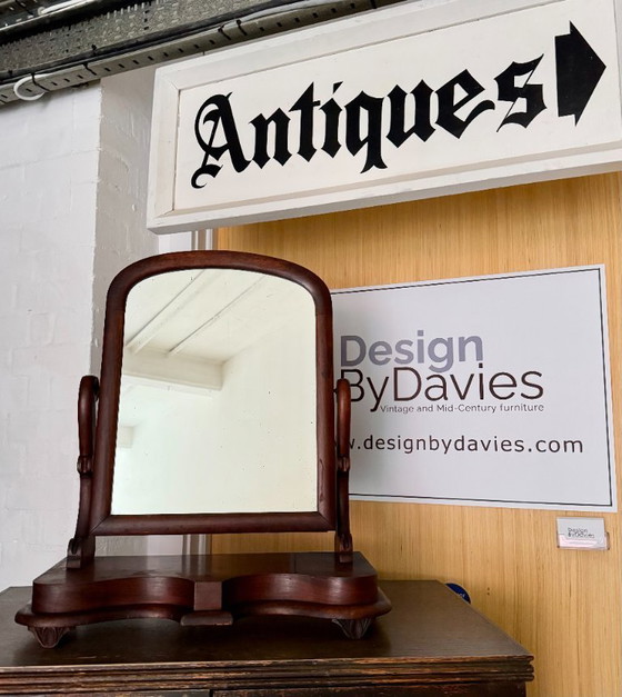 Image 1 of Victorian Mahogany Vanity Mirror