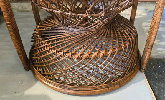 Image 1 of Emmanuelle fauteuil van gevlochten rotan, 1970