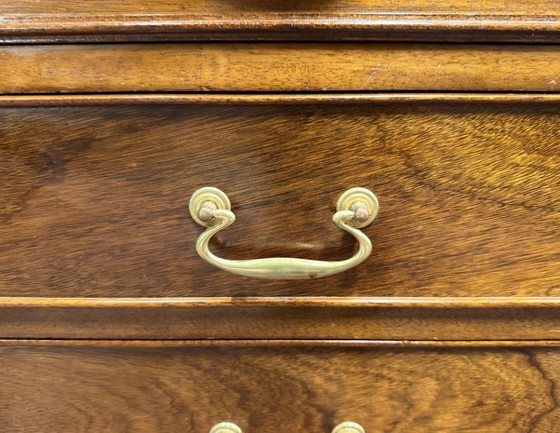 Scrivania inglese classica con sedia da ufficio – Scrivanie, Leather, Wood (photo 12 of 22)