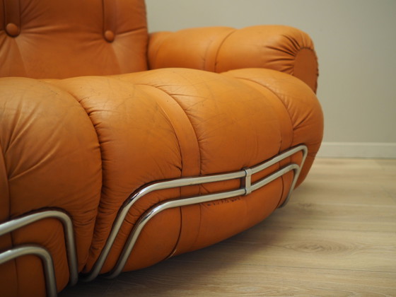 Image 1 of Orange Sofa, Space Age Design, 1960s, Production: Italy
