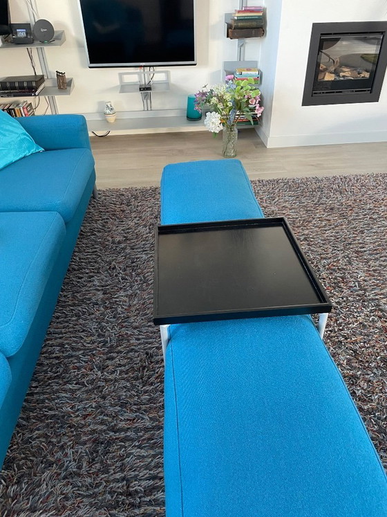 Image 1 of Canapé 4 places et pouf MDF Italia avec housse amovible