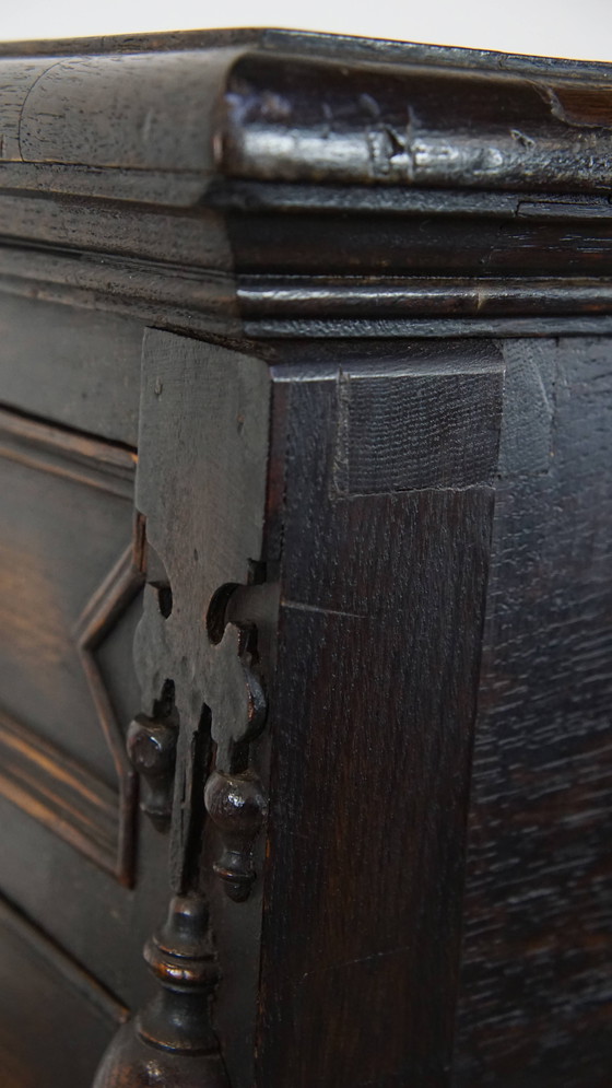 Image 1 of Oak Chest of Drawers