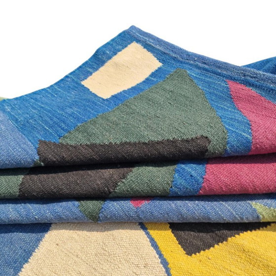 Tapisserie tissée à la main Henri Matisse Atelier Mourlot 1959 | Laine | Art textile moderne (91 × 72 po) (photo 6 of 9)