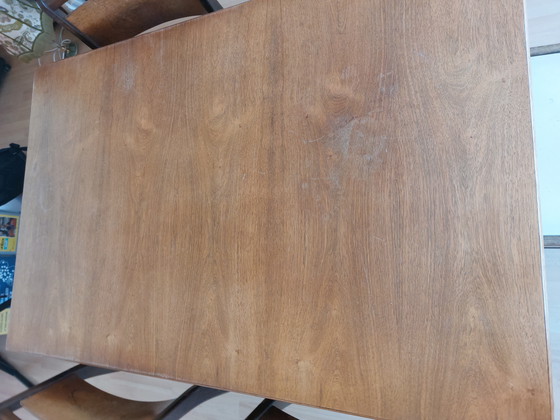 Image 1 of Vintage eettafel Deense stijl, uittrekbaar, palissander