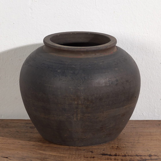 Antieke ronde vaas (ca. 1900) #1 – Vazen, Ceramic (photo 23 of 30)