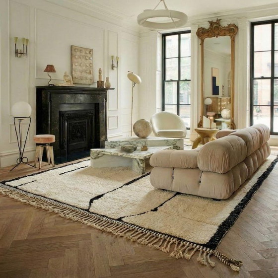 Image 1 of Authentischer traditioneller Berberteppich, handgewebt, Größe 200 x 300 cm