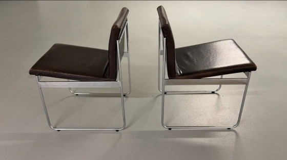 Image 1 of 2 vintage design chairs from the 70s