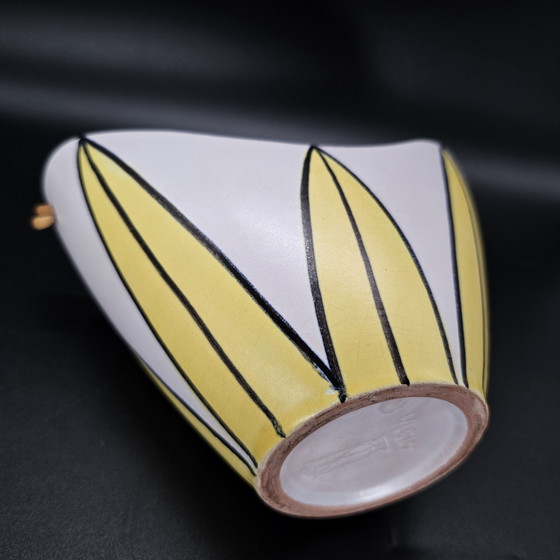 Image 1 of Steuler Ceramics Plant Pot/Planter/Bowl/Candy Dish with Handle, Retro Vintage 50s/60s