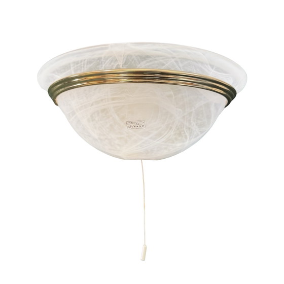 Image 1 of Honsel – Hollywood Regency-Stil / Art-déco-Stil – Wandleuchte – 2er-Set – Muranoglas
