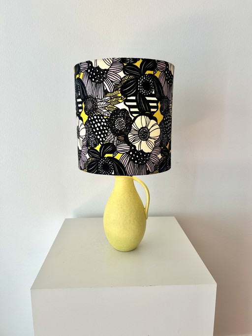 Charming 1950s table lamp - cordless - suitable for outdoor use