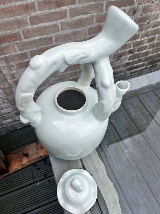 Polspotten Teapot Strong Sample Sale Prototype Green – Decorative Objects, Ceramic, Porcelain (photo 4 of 5)