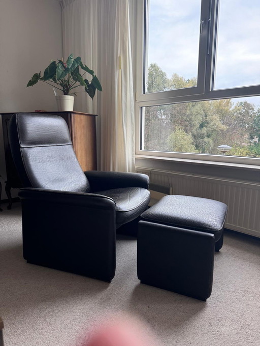 De Sede Fauteuil Met Hokker