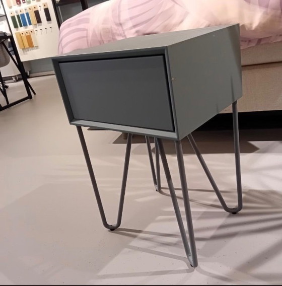 Image 1 of 2 x pixel  nachtkastje cool grey auping