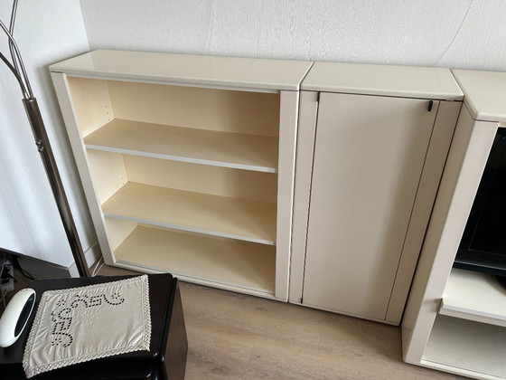 Libreria Lage Interlübke, anni '80, color crema – Armadi a muro, Mdf (photo 3 of 5)