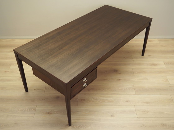 Image 1 of Bureau en acajou, design danois, années 1970, Designer : Finn Juhl