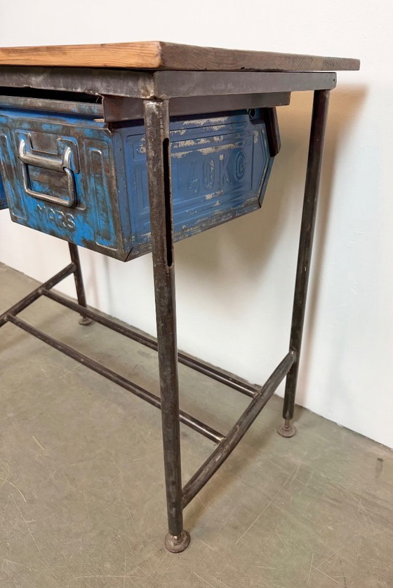 Image 1 of Vintage Industrial Worktable, 1960s