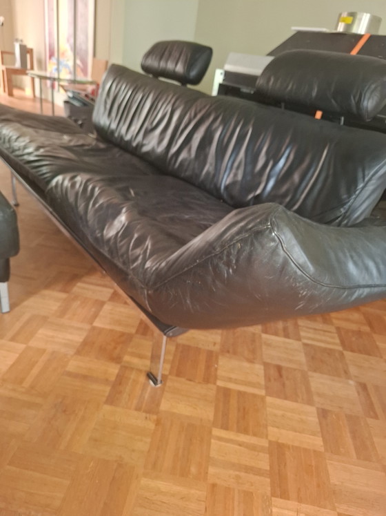 Image 1 of De Sede leather bench