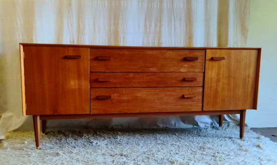 Credenza in teak in stile scandinavo di G-Plan - anni '60 – Credenze, Wood (photo 3 of 10)