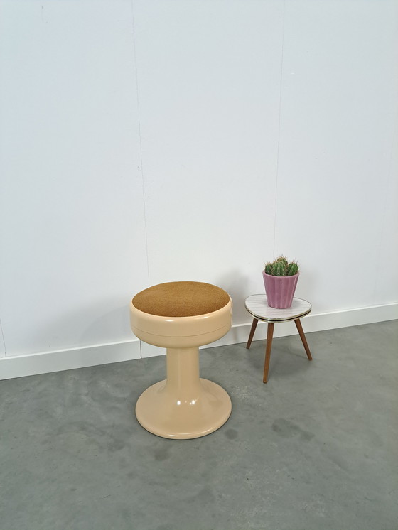 Image 1 of Space Age Tulip Stool Beige No. 5