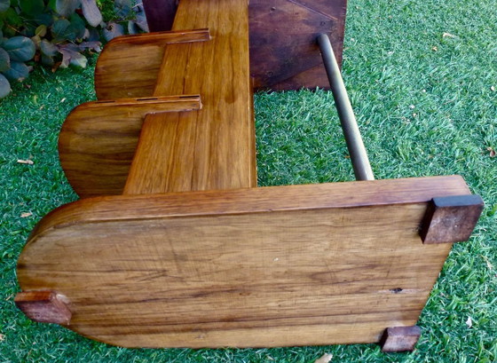 Image 1 of Table d'appoint Art-Déco moderniste dans le style de Michel Duffet.