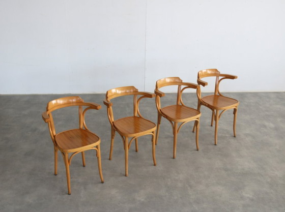 Image 1 of 4x vintage dining room chairs