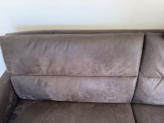 Image 1 of Prominente bruin in pelle scamosciata con 3 brufoli