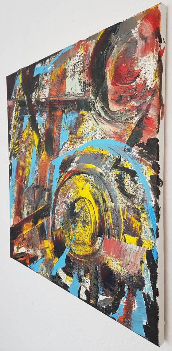 Abstract Modern Art - Abstract896 – Paintings & Drawings, Canvas (photo 7 of 8)