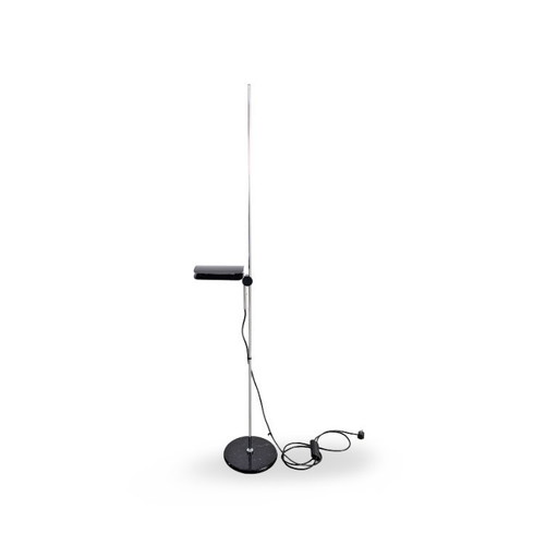 Lampada da terra di design di metà secolo Bruno Gecchelin in marmo Skipper Pollux