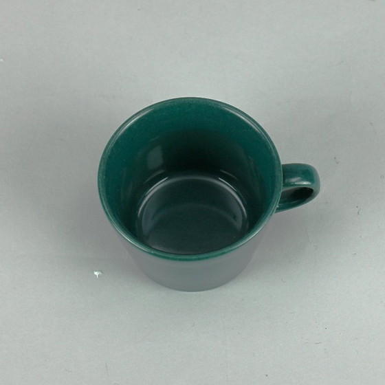 Image 1 of Kaj Franck (1911-1989) - taza y platillo - modelo Kilta - fabricante Arabia Finlandia - años 60