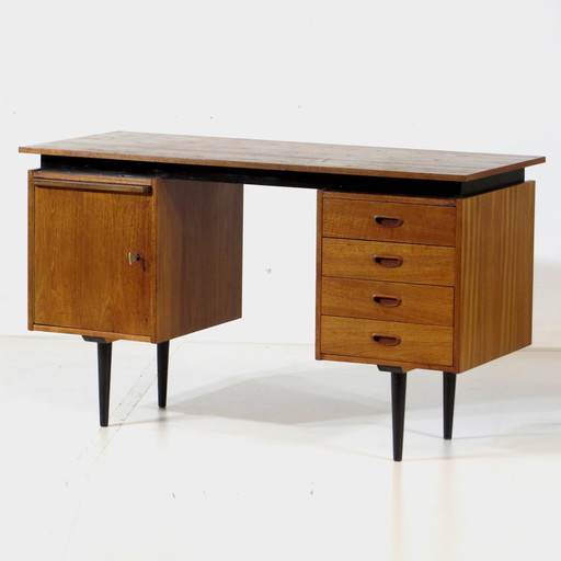 Vintage Mid - Century Desk in Teak, 1960s