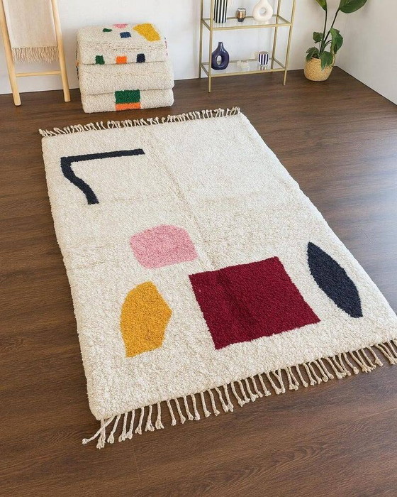 Alfombra bereber hecha a mano 250cmx150cm – Wool, Bohemian (photo 4 of 4)
