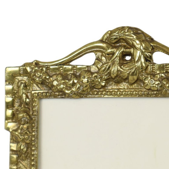 Antieke Franse Fotolijsten Gepolijst Messing Kaders – Brass (photo 7 of 16)