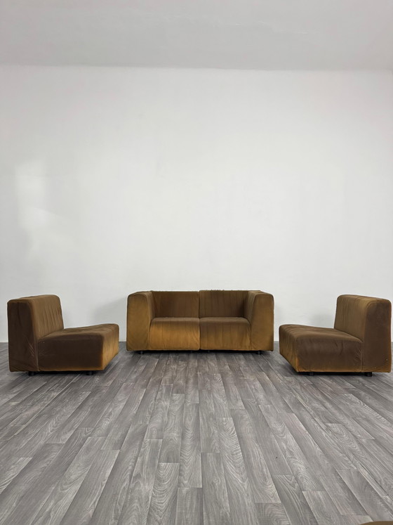 Image 1 of Canapé Modulaire "Mister Luna" de Beppe Vida pour Le Coquelicot Bologne, 1970