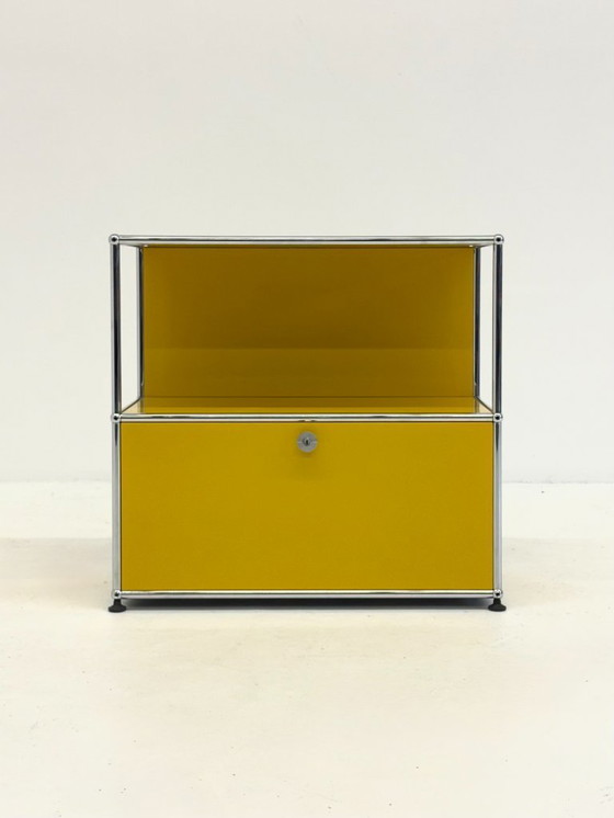 Image 1 of USM Haller cabinet in yellow
