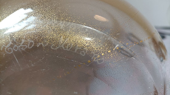 Image 1 of Toso Vase signiert Murano geblasenes Glas H43.5