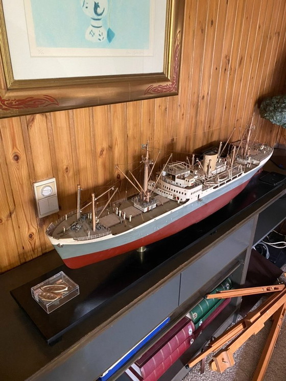 Image 1 of Vintage boat model