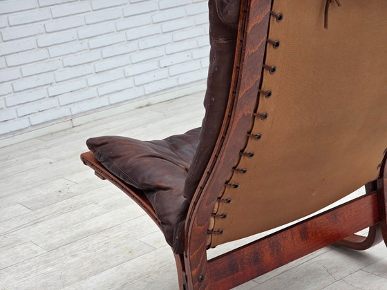 Image 1 of 1970s, Norwegian design by Ingmar Relling, lounge chair, model "Siesta".