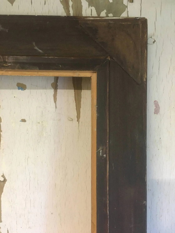 Cornice dorata in legno e stucco 110x78 – Decorazioni murali, Velluto (photo 9 of 11)