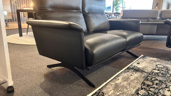 Image 1 of 3 + 2 seater sofa Musterring MR6530 leather
