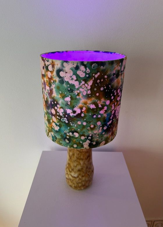 Image 1 of Lampe de table sans fil fabriquée à partir d'un vase Scheurich vintage