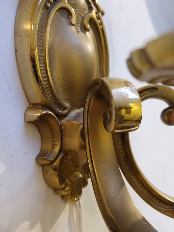 Image 1 of Lámpara de pared doble clásica 