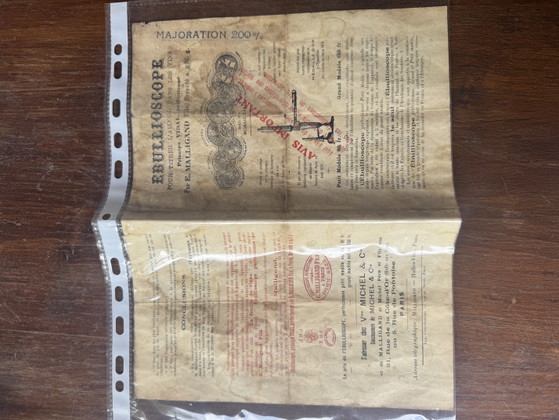 Image 1 of Ebullioscope E. Malligand Fils Paris in original case – Complete – Early 20th century