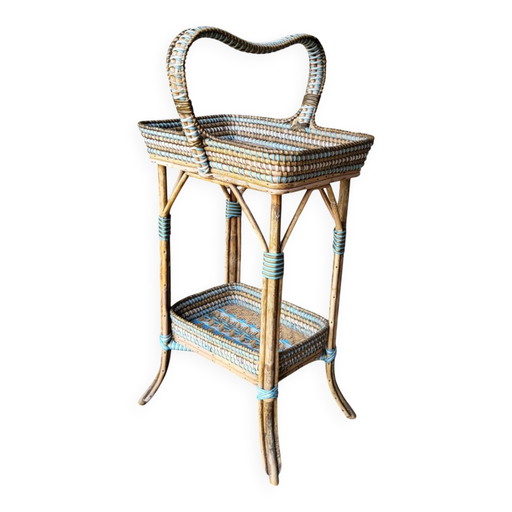 Carrito de bar de ratán, Napoleón III