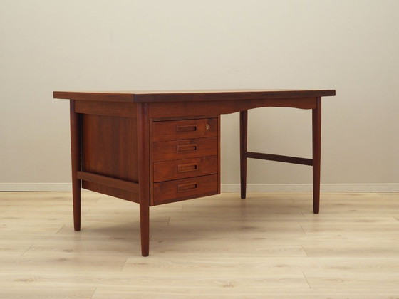 Image 1 of Scrivania in teak, design danese, anni '70, produzione: Danimarca