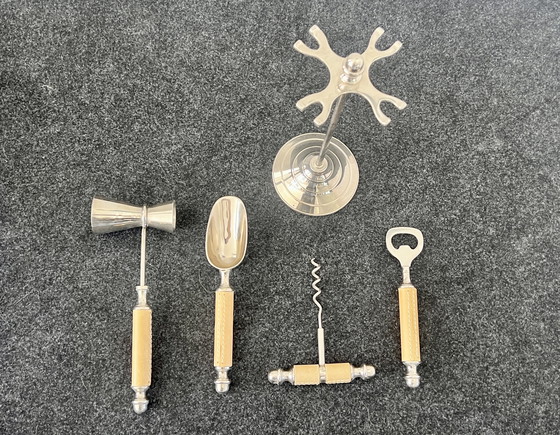 Image 1 of Juego de cubiertos y accesorios para servir de acero inoxidable