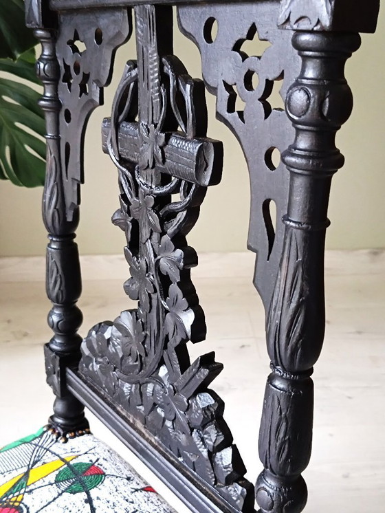 Image 1 of Napoleon III style prie-dieu renovated