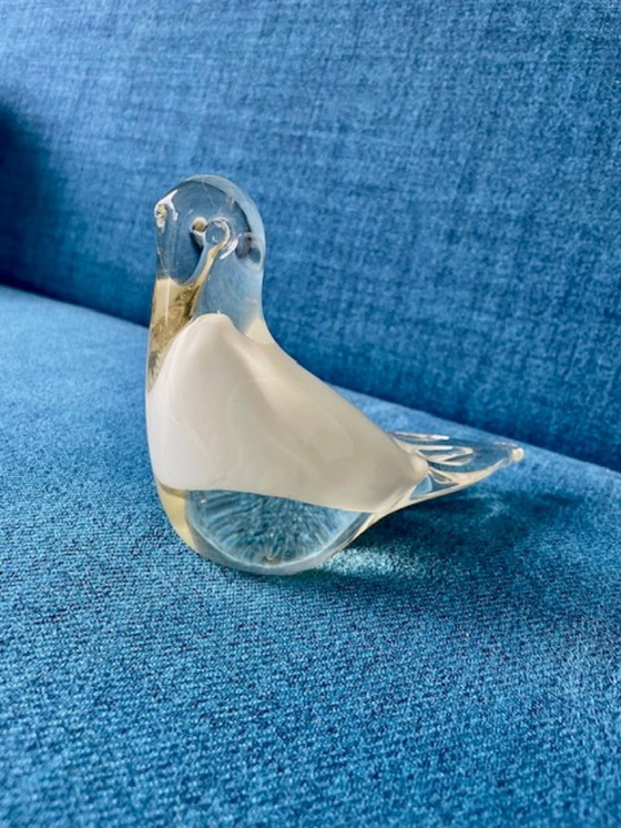 Image 1 of Glass bird sculpture in Scandinavian design